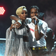 Mary J. Blige and ASAP Rocky perform at 2017 BET Awards at Microsoft Theater in Los Angeles on June 25, 2017. (Paras Griffin/Getty Images)